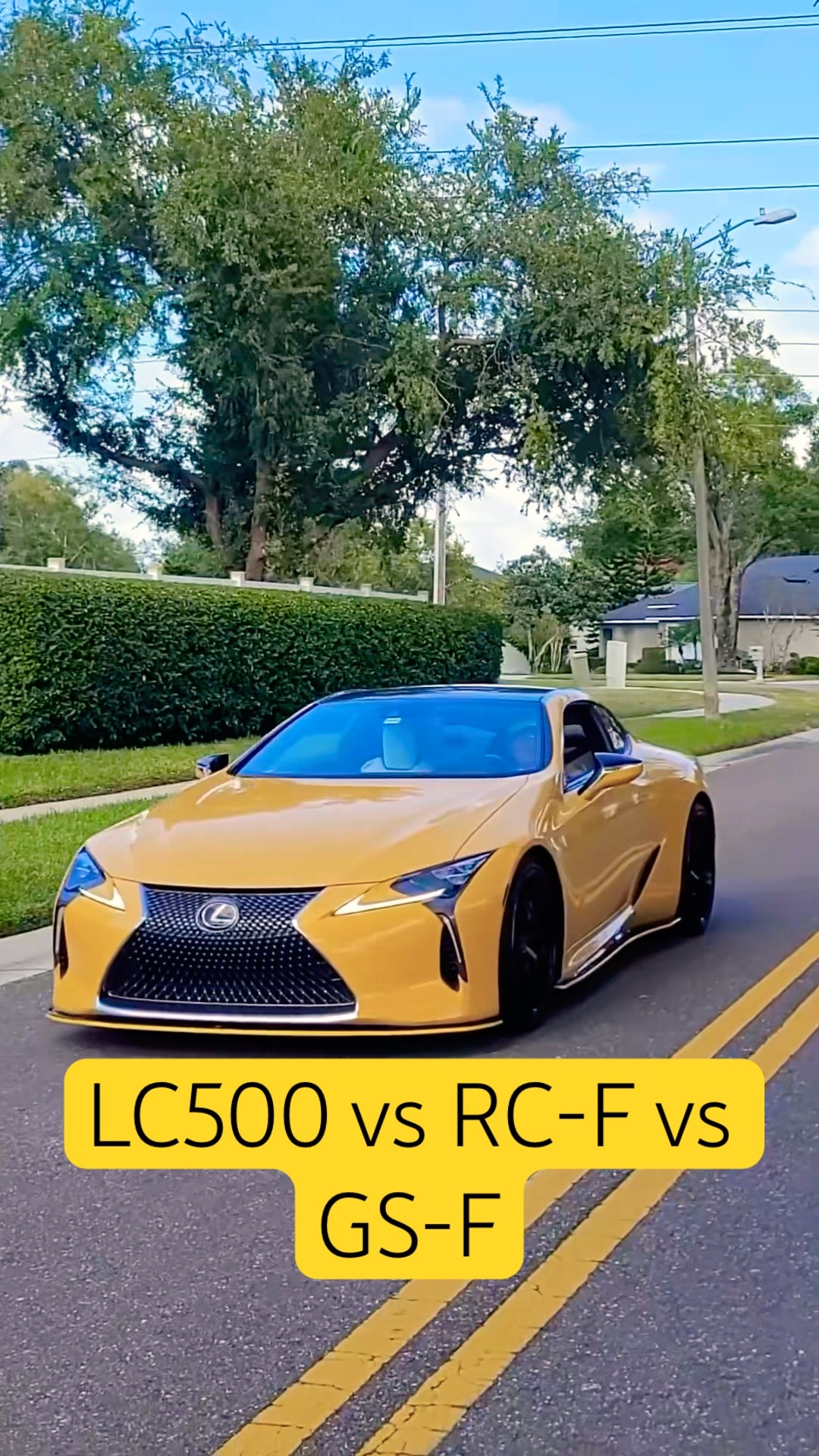 Lexus LC500 vs RC-F vs GS-F: Owners Perspective #lexus #lc500 #gsf