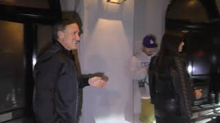 Terry Dubrow greets fans outside Craigs restaurant in West Hollywood