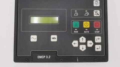 Caterpillar EMCP 3.2 wiring diagrams explanation part 2