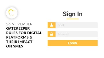 Gatekeeper Rules for Digital Platforms and Their Impact on SMEs