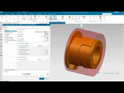 Rotary Roughing in NX CAM
