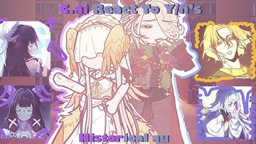 Historical C.ai react to F!y/n as saintess and M!y/n as emperor || Made by kuramonn||