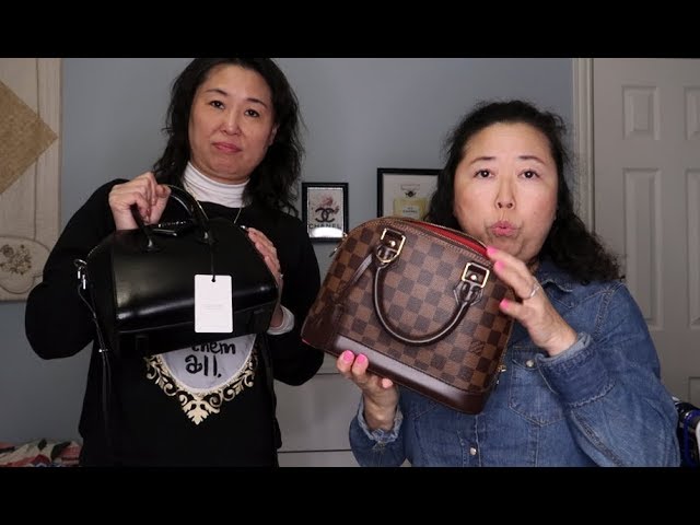 Givenchy Mini Antigona VS. Louis Vuitton Alma BB // COMPARISON