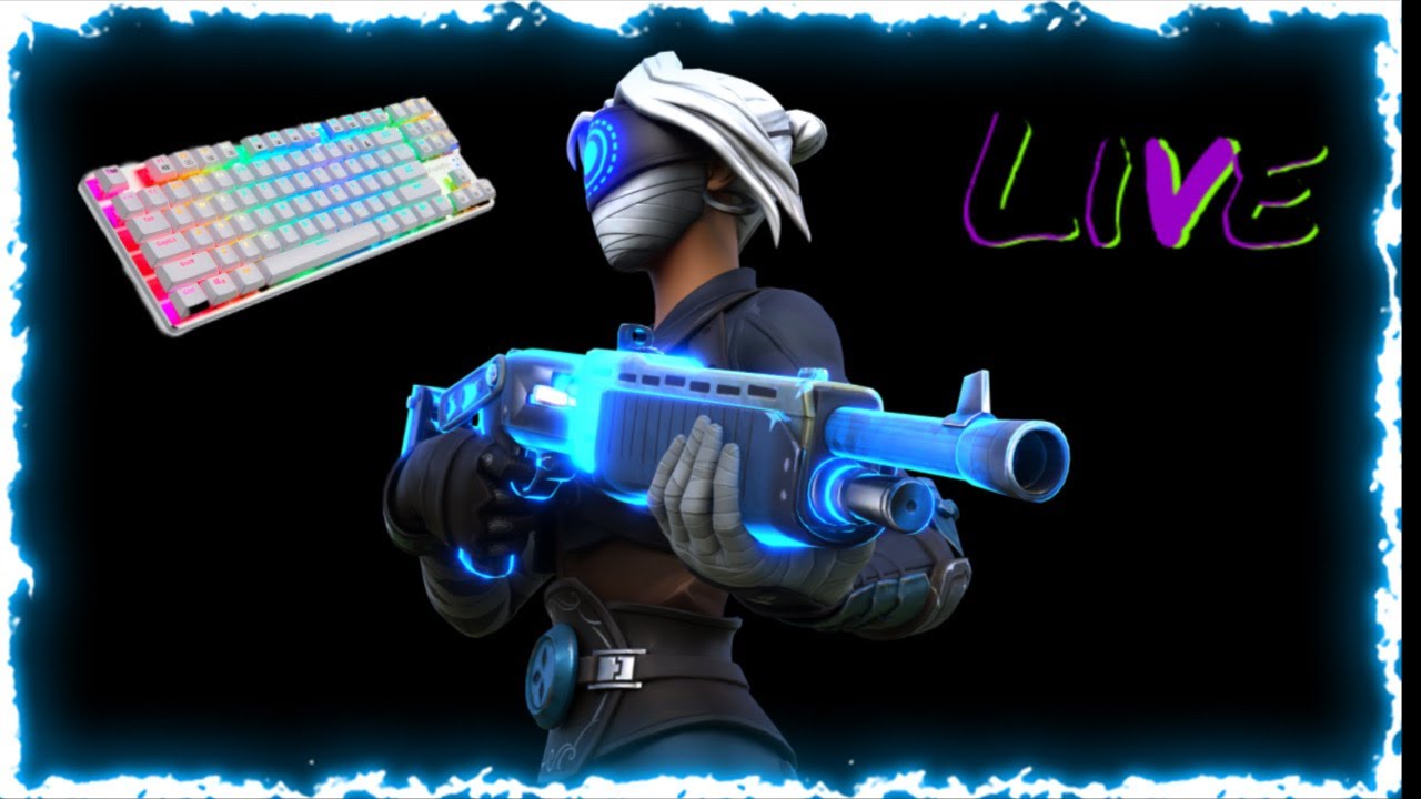 Fortnite!!new Keyboard!!! Play With Me - Youtube 79C