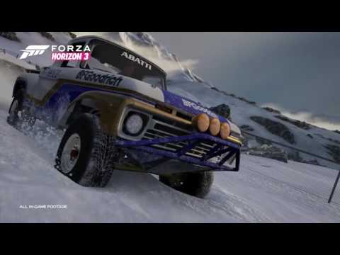 Forza Horizon 3 — дополнение Blizzard Mountain