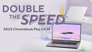 ASUS Chromebook Plus CX34 (CX3402) #Intel | 2023