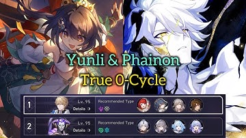 Yunli and Phainon True 0-Cycle | 3.5 MoC 12