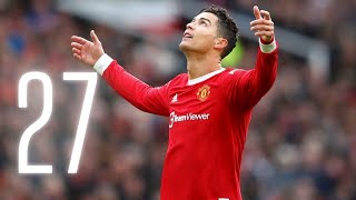 CRISTIANO RONALDO - ALL 27 GOALS FOR MANCHESTER UNITED SINCE HIS RETURN (GOODBYE RONALDO)