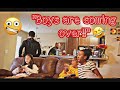 SISTER & HER FRIENDS PRANK BIG BROTHER!! *SAYS BOYS ARE COMING OVER 😡 !!!*