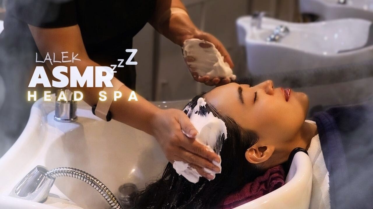 The Most Relaxing PREMIUM HEAD SPA Experience (ASMR Real Sounds)