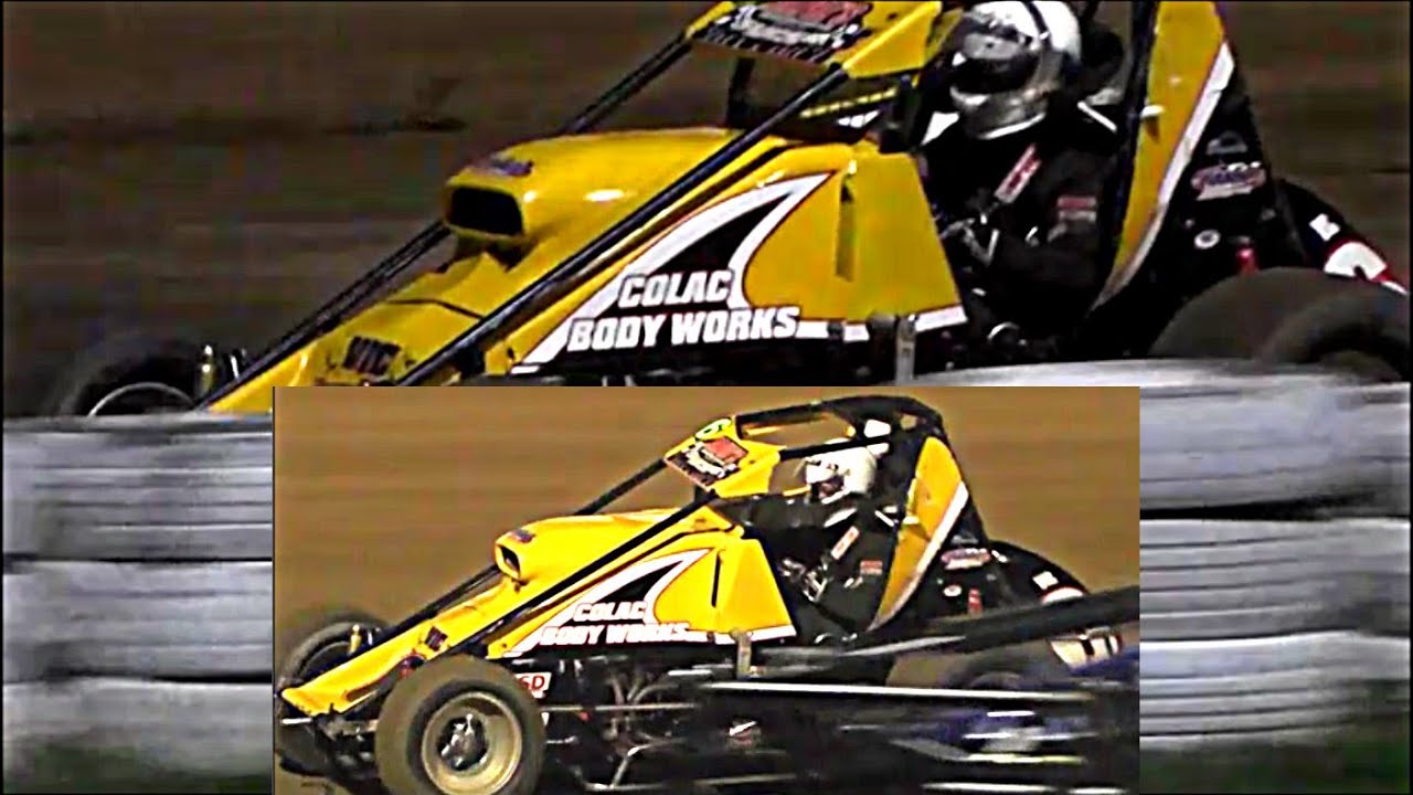 Peter Merrett Racing Wingless Sprints Heat 2b Peter Merrett Trophy Race Simpson Speedway 16 ...