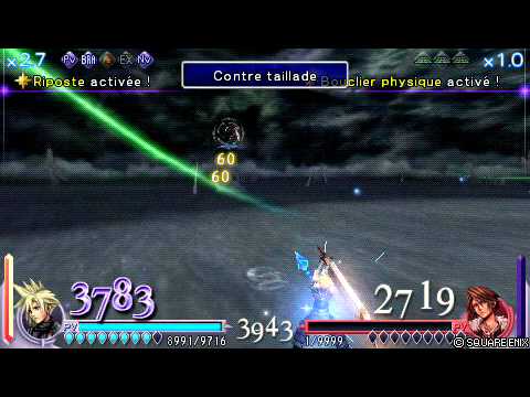 FFVII Cloud Strife vs FFVIII Squall Leonhart