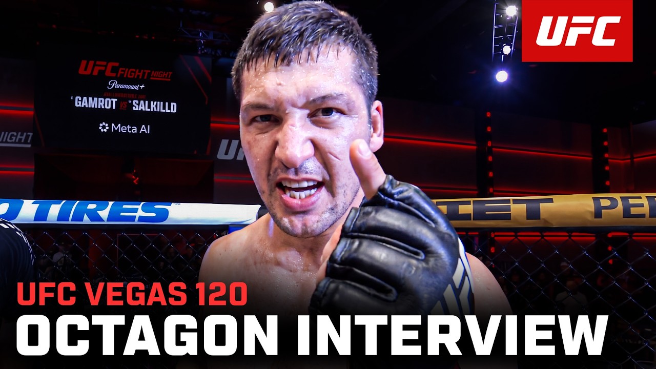 Diyar Nurgozhay Octagon Interview | UFC Vegas 120
