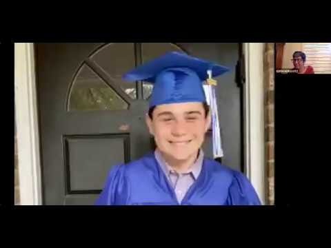 full zoom video 2020 Martin J. Gottlieb Day School Graduation Ceremony