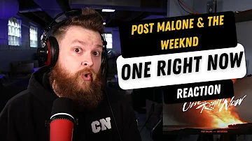 Reaction to Post Malone, The Weeknd - One Right Now (AUDIO ONLY) - Metal Guy Reacts