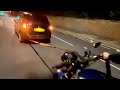 Tow roping a motorcycle 