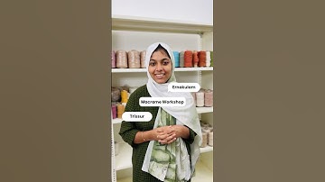 🌟 Macrame Workshop in Trissur & Ernakulam, Kerala for Beginner | Malayalam | WhatsApp - 9400686212