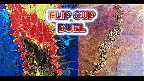 Flip Cup Duel LIVE Meet J Mo Painting