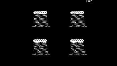 lib: h3.h - Oric Atmos - hires mode into lores chars