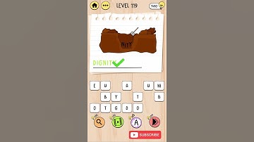 Brain Test Tricky Words Level 119 Walkthrough