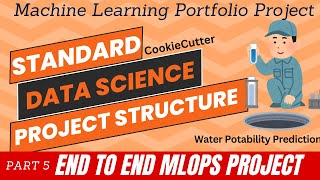 5.End to End  MLOps Portfolio Project  | Cookie Cutter Template for ML | MLOps DVC Pipeline