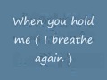 Adam Rickitt - I breathe again with lyrics.