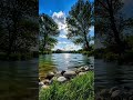 “Sunlit Lake Serenity”