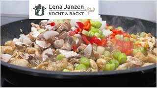 Schnelles Mittagessen / Hähnchengeschnetzeltes