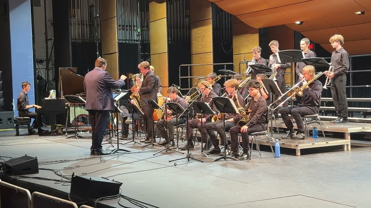 Isn’t She Lovely arranged Will Gormand; 2026 CT Western Regionals Jazz Band-Tristan (15) on alto sax