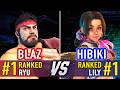 SF6 🤜 BLAZ (#1 Ranked Ryu) vs HIBIKI (#1 Ranked Lily) 🤛 SF6 High Level Gameplay