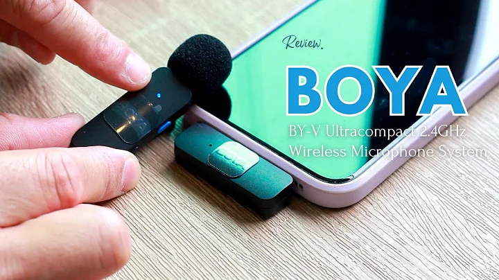 รีวิว ไมค์ไร้สาย BOYA BY-V1 สำหรับมือถือ เสียงดี เสียงชัด ตัดเสียงรบกวนดีมาก รับประกัน 2 ปี