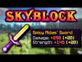 Solo Hypixel SkyBlock [95] I got a max 50 mil midas in a day