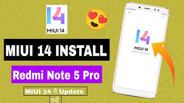 MIUI 14 install kaise karte hai & latest update Redmi Note 5 Pro & Any Mobile step to step 😍😍😍