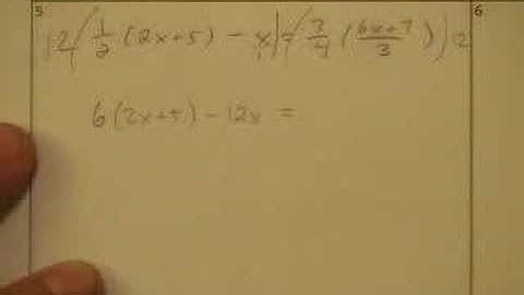 Solving equation with algebraic fractions (Part II) (ACS BR)