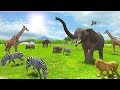 Baby Learn Animals With Real Animals 3D - Funny Cartoon Educational Children Games