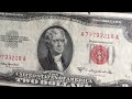 Два $ доллара 1953 г. «Красная печать»