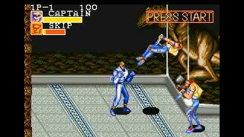 Captain Commando SNES Intro