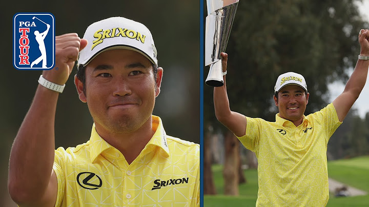Every shot from Hideki Matsuyama’s win at The Genesis Invitational | 2024