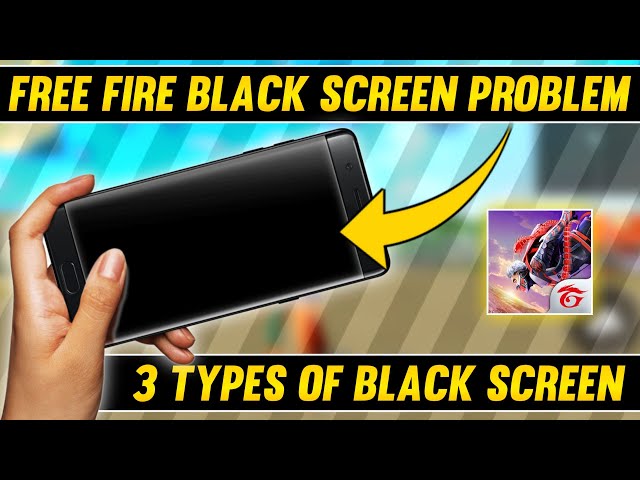 Free Fire does not enter, screen turns black and does not open