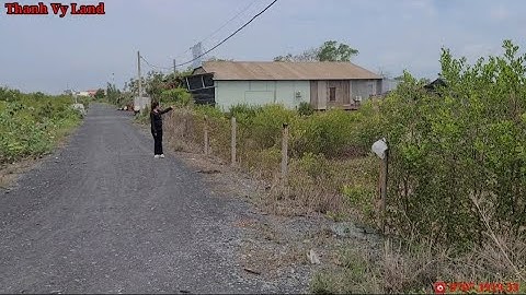 Bán đất Cần Giờ. Lô góc 2 mặt tiền song hành Lương Văn Nho tương lai ra đường dự phóng giá 22tr/m2.