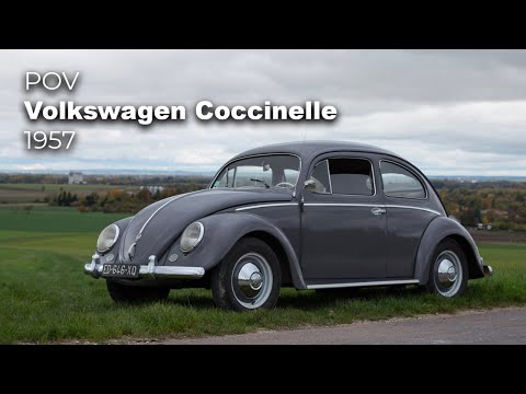 POV Oval Beetle - Vw Cox/Coccinelle ovale - Ovali Käfer 1957 - Kever Ovaal - Test drive Gopro