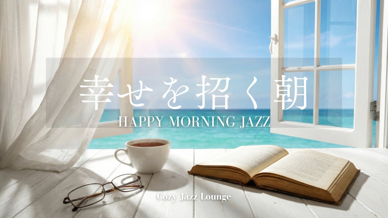 [BGM]幸せを招く朝のヒーリングジャズ ☕ Happy Morning Jazz & Positive Vibes