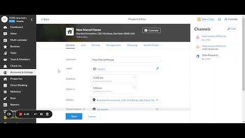 Channel Manager: grouping listings (Airbnb, Vrbo, Booking.com) under the same property
