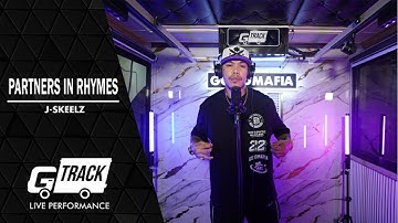 J SKEELZ "PATNERS IN RHYME"  LIVE PERFORMANCE at G TRACK