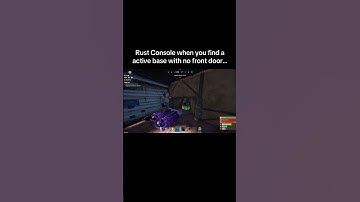 Rust Console when you find a active base with no front door…#shorts #rust #rustconsole