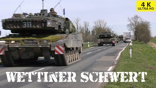 Bundeswehr Manöver Wettiner Schwert 2024 Angriff über die Elbe Exercise Attack over a Water Obstacle