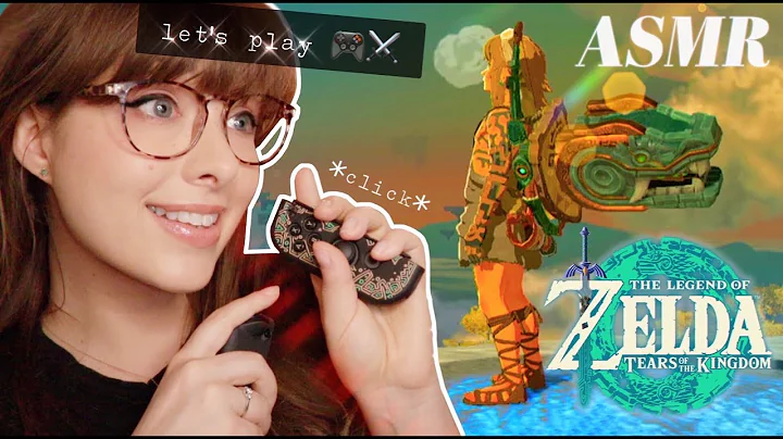 ASMR 🏹🛡 Let's Play Zelda Tears of the Kingdom ▴ Whispered Gaming Session! 🎮 (( Part 2 ))