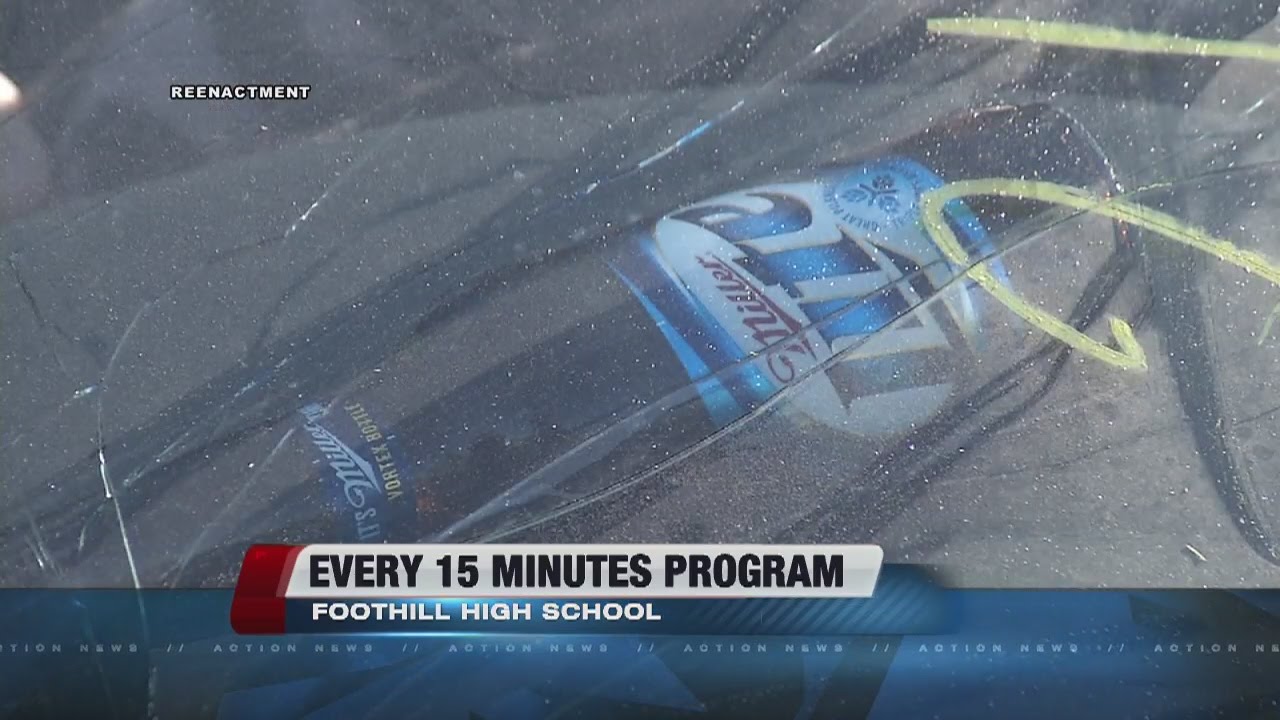 Every 15 Minutes program at Foothill High school