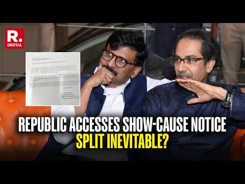 Republic Accesses Show-Cause Notice: UBT MPs Face Action As Big Split Brews