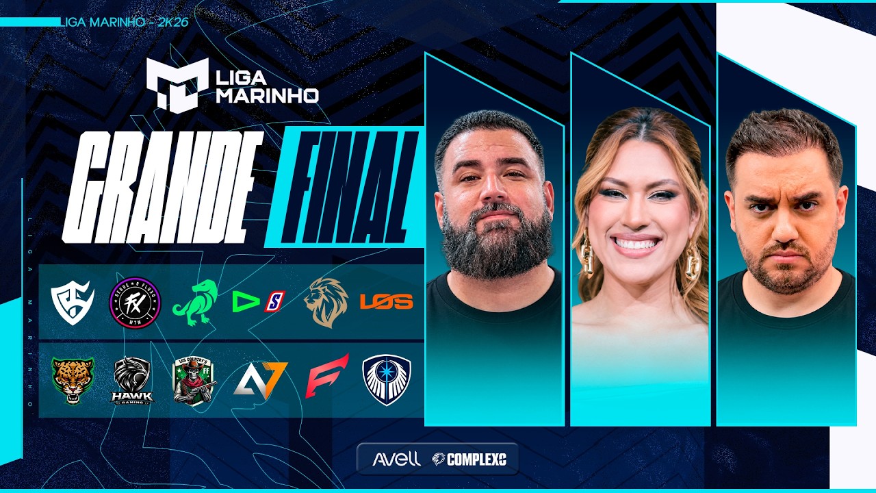 LIGA MARINHO | GRANDE FINAL DIA 2 | TEAM SOLID FLUXO LOUD LOS LYON RUSH #FREEFIRE